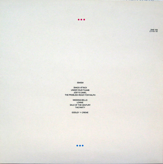 Godley & Creme : Ismism (LP, Album)