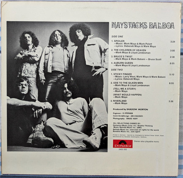 Haystacks Balboa : Haystacks Balboa (LP, Album)