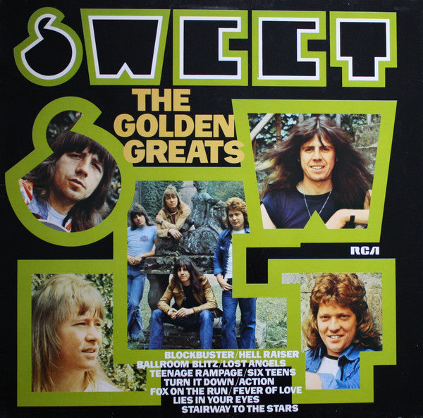 The Sweet : The Golden Greats (LP, Comp, RE)