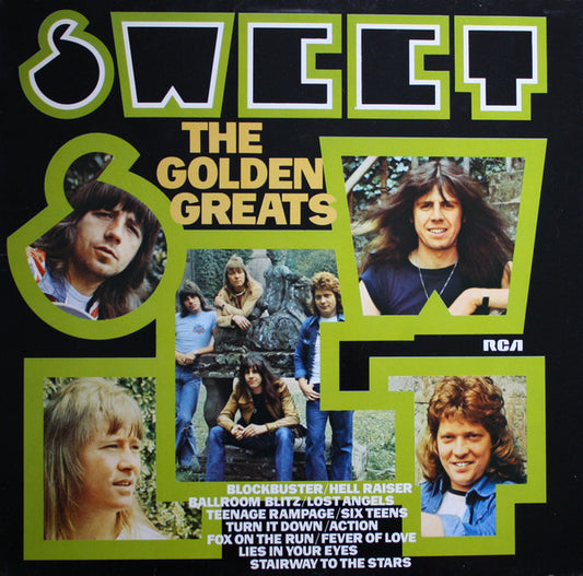 The Sweet : The Golden Greats (LP, Comp, RE)