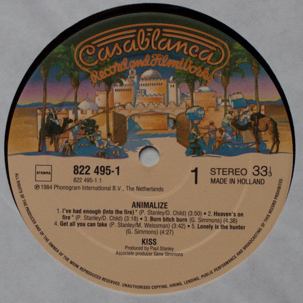 Kiss : Animalize (LP, Album)