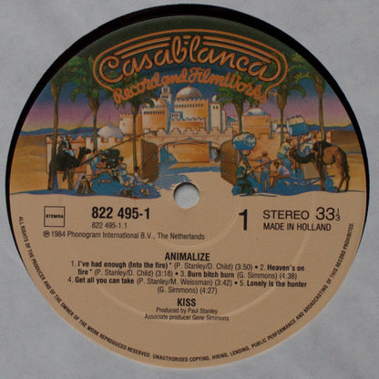 Kiss : Animalize (LP, Album)