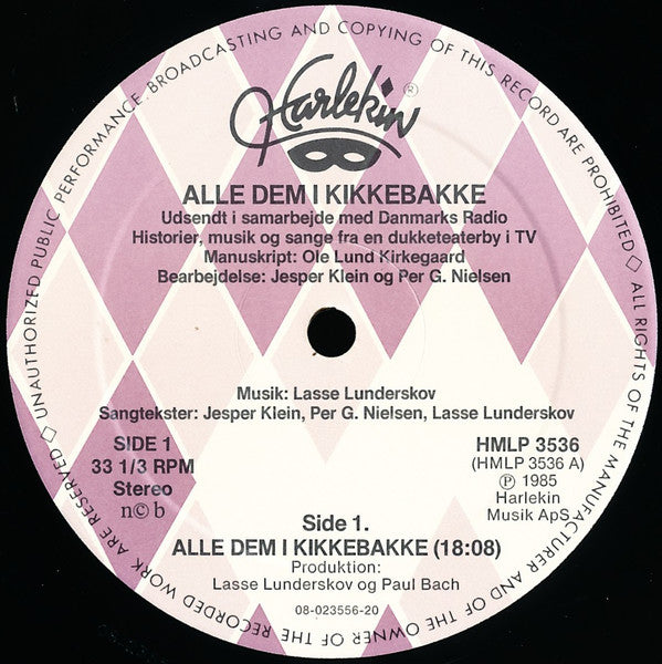 Various : Alle Dem I Kikkebakke (LP)
