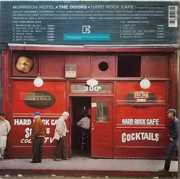 The Doors : Morrison Hotel (LP, Album, RE)