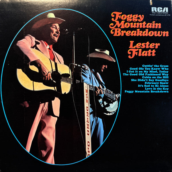 Lester Flatt : Foggy Mountain Breakdown (LP, Album, RE)