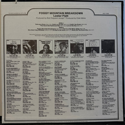 Lester Flatt : Foggy Mountain Breakdown (LP, Album, RE)