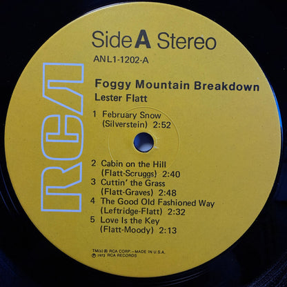 Lester Flatt : Foggy Mountain Breakdown (LP, Album, RE)