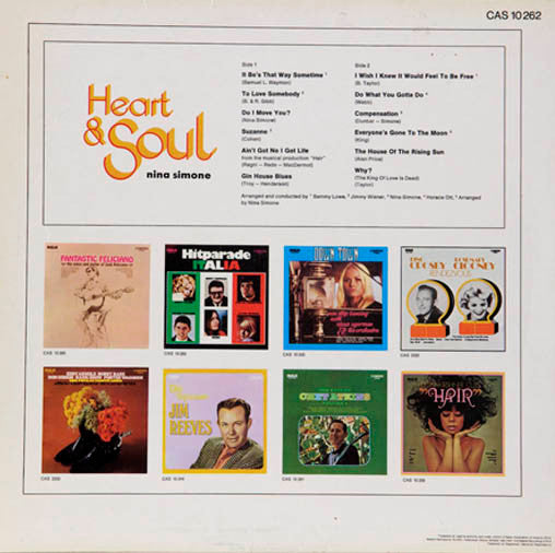 Nina Simone : Heart & Soul (LP, Comp)