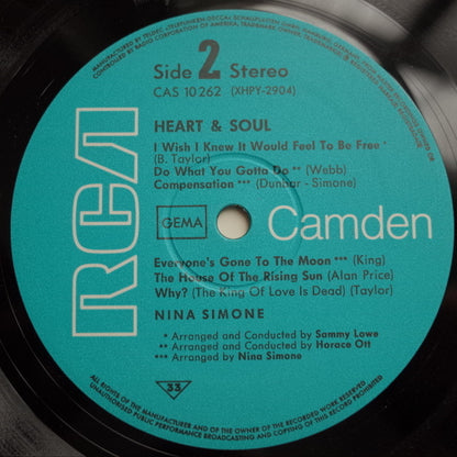 Nina Simone : Heart & Soul (LP, Comp)