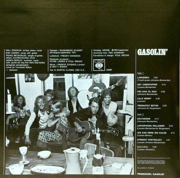 Gasolin' : Gasolin' (LP, Album, RE, Ora)