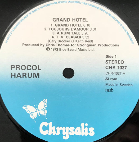 Procol Harum : Grand Hotel (LP, Album, RE, Gat)