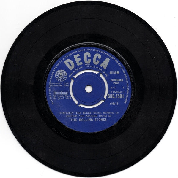 The Rolling Stones : Volume 2 (7", EP, Mono)