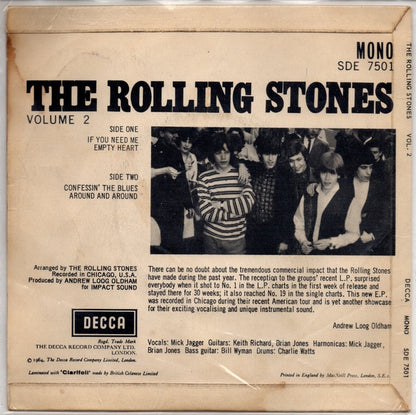 The Rolling Stones : Volume 2 (7", EP, Mono)