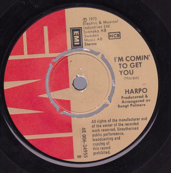 Harpo : Sayonara (7")