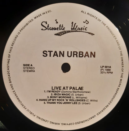 Stan Urban : Live At Palæ (LP)