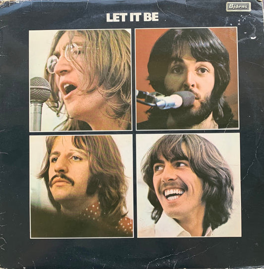 The Beatles : Let It Be (LP, Album, Red)