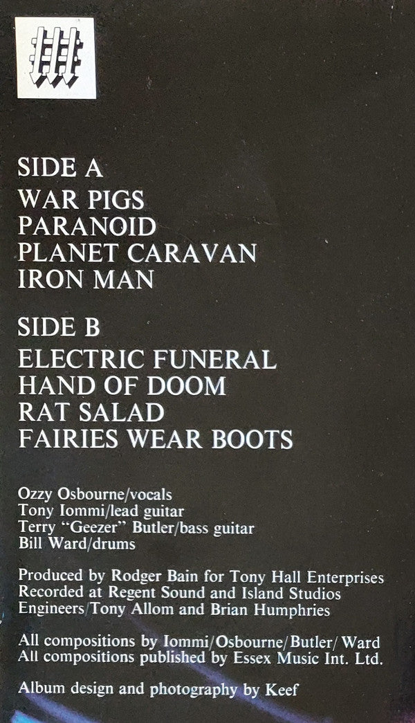 Black Sabbath : Paranoid (LP, Album, RE)