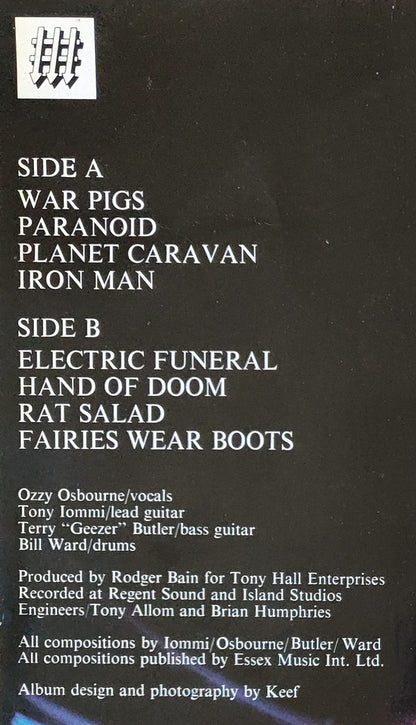 Black Sabbath : Paranoid (LP, Album, RE)