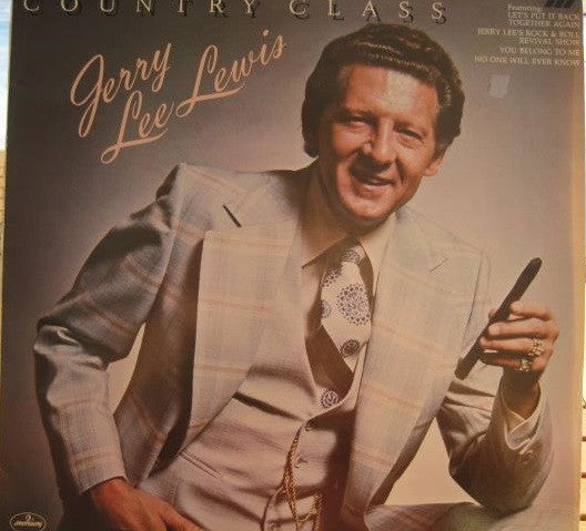 Jerry Lee Lewis : Country Class (LP, Album)
