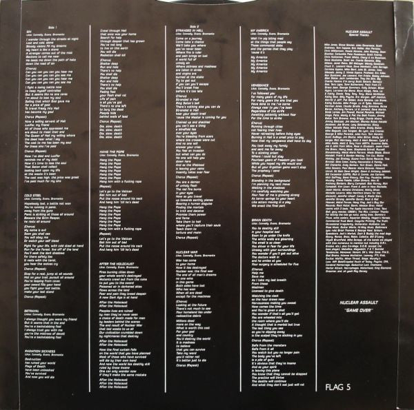 Nuclear Assault : Game Over (LP, Album)