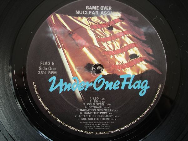 Nuclear Assault : Game Over (LP, Album)