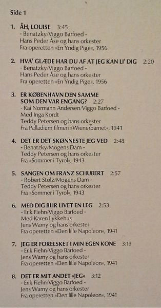 Max Hansen : Åh, Louise (LP, Comp)