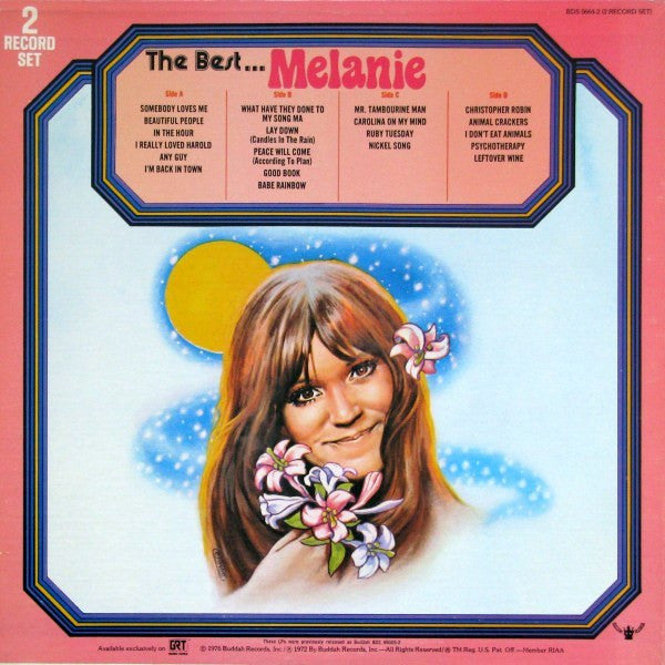 Melanie (2) : The Best...Melanie (2xLP, Comp, RE)