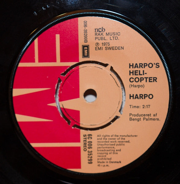 Harpo : Motorcycle Mama (7")