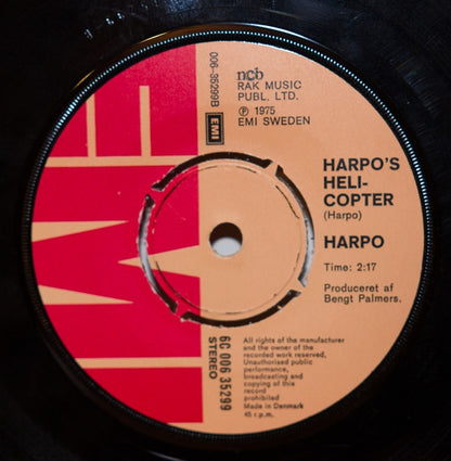 Harpo : Motorcycle Mama (7")