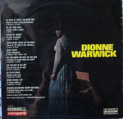 Dionne Warwick : Valley Of The Dolls (LP, Album)