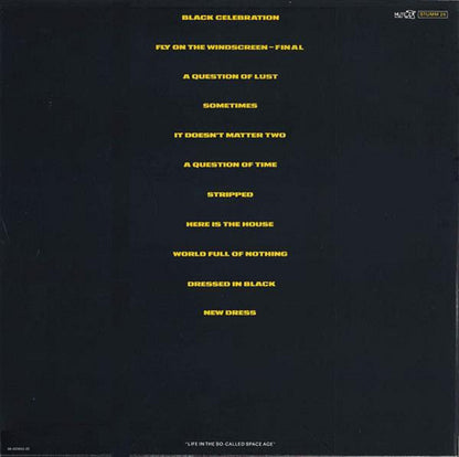 Depeche Mode : Black Celebration (LP, Album)