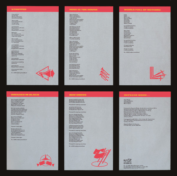 Depeche Mode : Black Celebration (LP, Album)