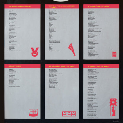 Depeche Mode : Black Celebration (LP, Album)