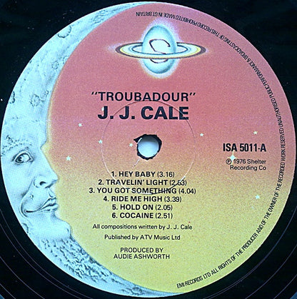 J.J. Cale : Troubadour (LP, Album, RE)