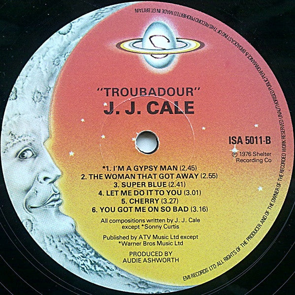 J.J. Cale : Troubadour (LP, Album, RE)