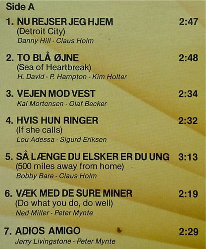 Gustav Winckler : Danske Stjerner Vol. 1 (LP, Comp)