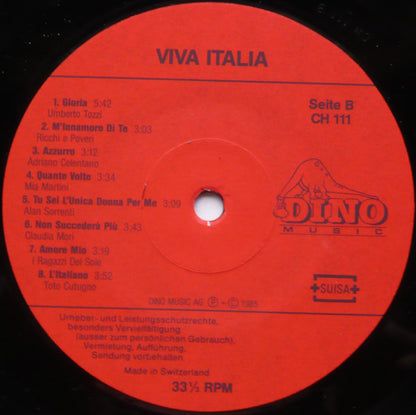 Various : Viva Italia  (2xLP, Comp)