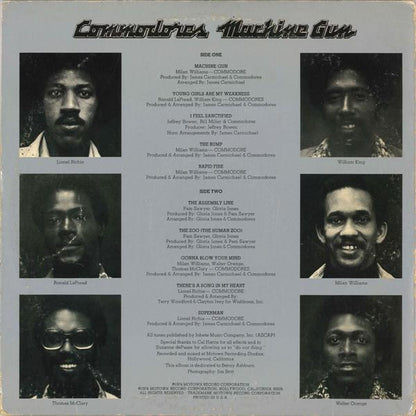 Commodores : Machine Gun (LP, Album, Ind)