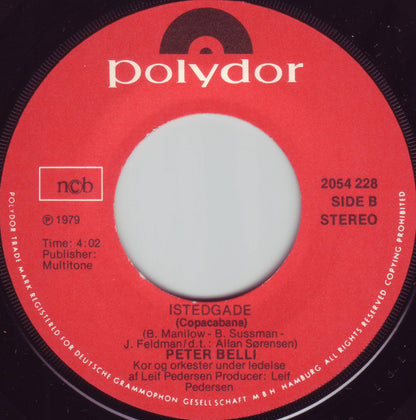 Peter Belli : Sådan Som Du Er (7")