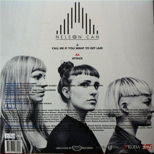Nelson Can : Call Me If You Want To Get Laid / Attack (7", Ltd)