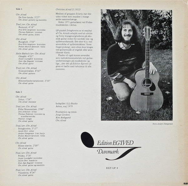 Christian Alvad : Svingkontra (LP)