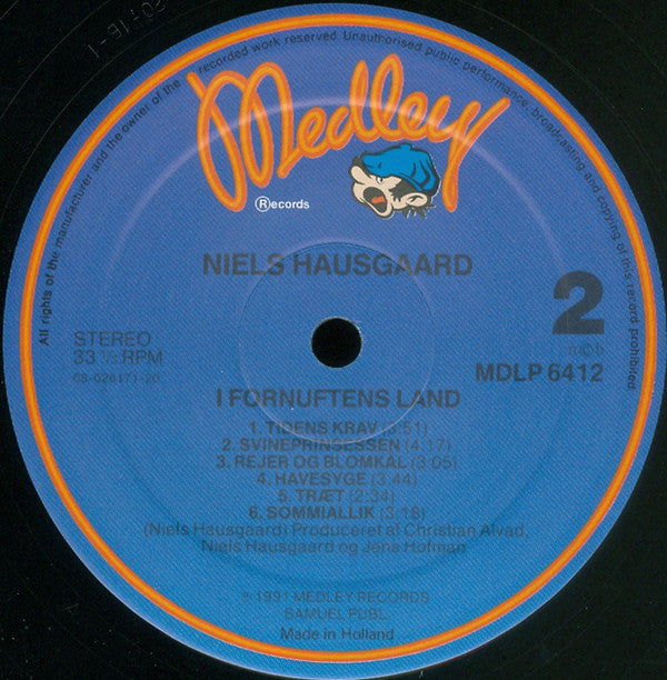 Niels Hausgaard : I Fornuftens Land... (LP, Album)