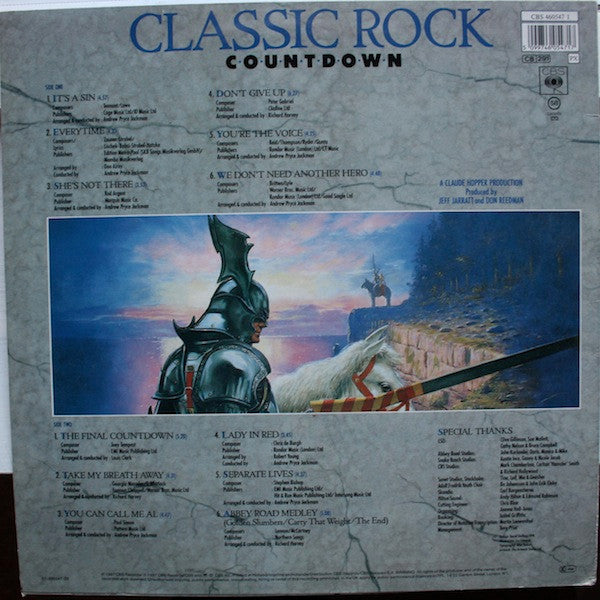 The London Symphony Orchestra* : Classic Rock Countdown (LP, Album)
