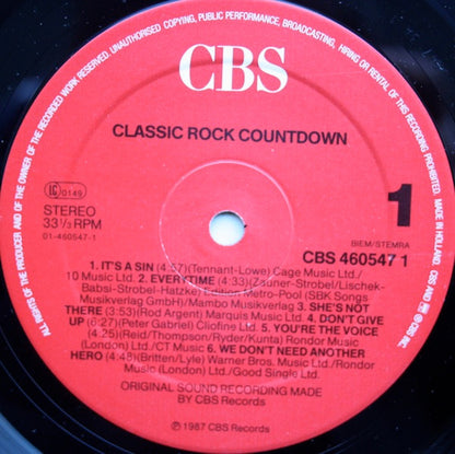 The London Symphony Orchestra* : Classic Rock Countdown (LP, Album)