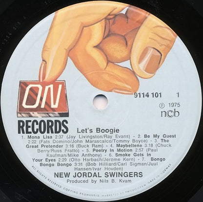New Jordal Swingers : Let's Boogie (LP, Album)