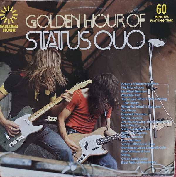 Status Quo : Golden Hour Of Status Quo (LP, Comp)