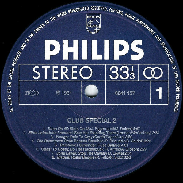Various : Club Special 2 (LP, Comp)