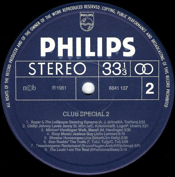 Various : Club Special 2 (LP, Comp)