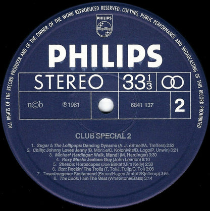 Various : Club Special 2 (LP, Comp)