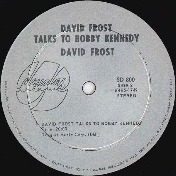 David Frost : David Frost Talks To Bobby Kennedy (LP)